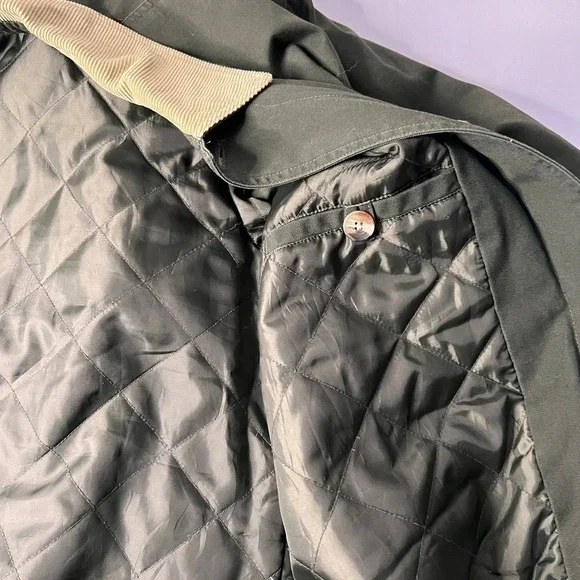 Susquehanna Trail Mens Large Chore Coat Green Workwear Utility - Picture 8 of 11